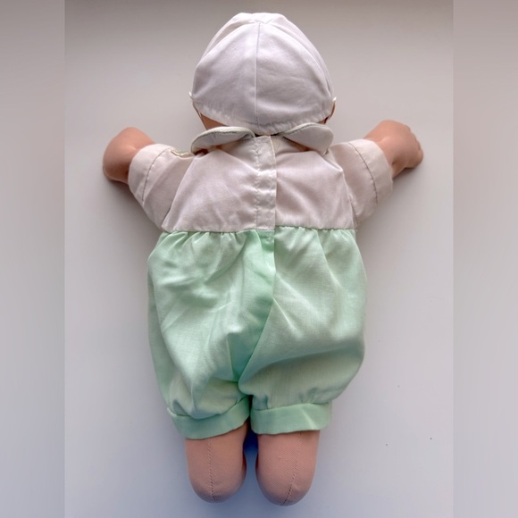 Vintage Coleco Cabbage Patch Preemie Blonde Hair with Blue Eyes - Picture 8 of 15